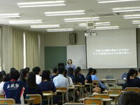 国際経済科の授業の様子